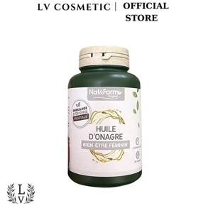 Viên uống tinh dầu hoa anh thảo Nat & Form Huile D’Onagre 200 viên
