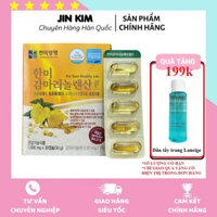 Viên uống tinh dầu hoa anh thảo Hanmi Gamma Linolenic Acid cân bằng nội tiết tố nữ hộp 30 viên
