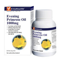 Viên uống tinh dầu hoa anh thảo VitaHealth Evening Primrose Oil 1000mg 60 viên
