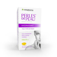 Viên uống tinh dầu hoa anh thảo và lưu ly số 1 nước Pháp Arkopharma Perles de Peau Hydratant