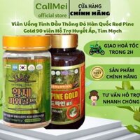 Viên Uống Tinh Dầu Thông Đỏ Hàn Quốc Red Pine Gold 90 viên Hỗ Trợ Huyết Áp, Tim Mạch