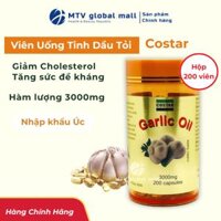 Viên Uống Tinh Dầu Tỏi Costar 3000mg Úc