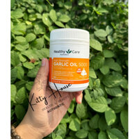 Viên uống tinh dầu tỏi Healthy Care Garlic Oil 5000mg lọ 150V