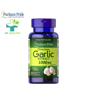 Viên uống tinh dầu tỏi Puritan Pride's Garlic Oil 1000mg - 250v