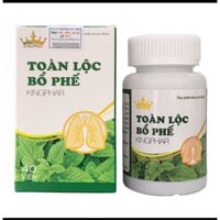 Viên uống Toàn lộc bổ phế Kingphar, hộp 40v, tăng cường chức năng phổi