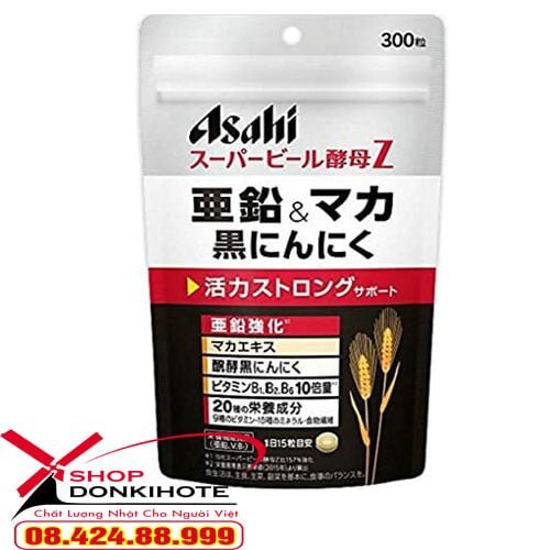 Viên uống Tỏi đen Asahi – Maka tăng cường sinh lý Nhật Bản