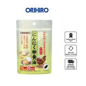 Viên uống tỏi lòng đỏ trứng gà Orihiro 60 viên