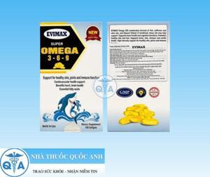 Viên uống tốt cho tim, gan, mắt Super Omega 369