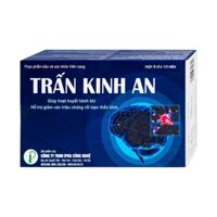 Viên Uống Trấn Kinh An Ipha Giúp Cải Thiện Các Triệu Chứng Rối Loạn Thần Kinh, Lo Âu (Hộp 30 Viên)