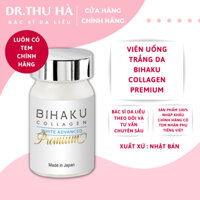 Viên uống trắng da Bihaku Collagen, Viên uống đẹp da Collagen Nhật Bản trắng bật tone - Dr. Thu Hà