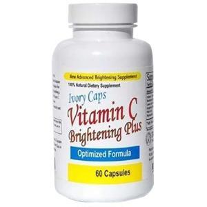 Viên uống trắng da bổ sung vitamin C Ivory Caps Brightening Plus