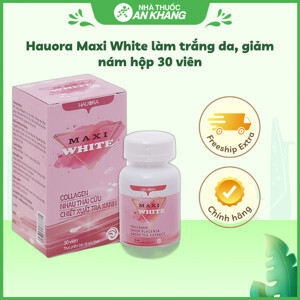 Viên uống trắng da Collagen Hauora Maxi White 30 viên