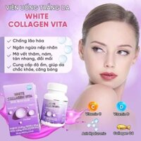 Viên Uống Trắng Da Curcumin White Collagen Vita