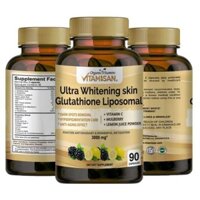 Viên Uống Trắng Da Đẹp Liposomal Glutathione 3000mg Alpha lipoic acid NAC Vitamin C Giảm Nám Whitening Skin Vitamisan