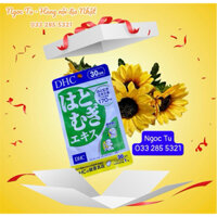 Viên uống Trắng da DHC Nhật Bản Adlay Extract  30 ngày