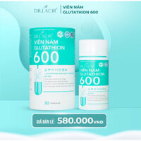 Viên uống trắng da glutathione 600 mg chính hãng
