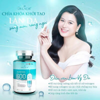 Viên uống trắng da Glutathione 600mg cắt mã Dr Lacir mờ nám tàn nhang, Glutathione 600 mg - nhập khẩu Nhật Bản