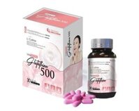 Viên uống trắng da Glutathione 500 L-Cystine (Tâm Phúc) hộp 1 lọ 30 viên