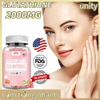 Viên uống trắng da Glutathione Collagen Keo chống lão hóa làm trắng da Collagen Vitamin