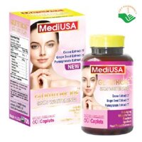 Viên uống trắng da MediUSA Glutathione Skin Whitening