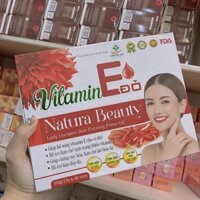 Viên uống trắng da mờ nám VITAMIN E ĐỎ Natura Beaty Lady Lycopen Skin Evening Prime Oil- Tinh dầu thông đỏ ,hoa anh thảo