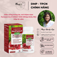 Viên uống trắng da, mờ thâm nám, chống lão hóa Glutamax 1000mg L-Glutathione Faroson (Nhập khẩu Mỹ)