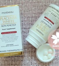 VIÊN UỐNG TRẮNG DA MOSBEAU PLACENTA WHITE ADVANCED