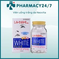 Viên uống Trắng Da Neovita White C-Plus Nhật Bản hỗ trợ làm giảm tàn nhang nám đồi mồi dưỡng trắng da