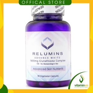 Viên uống trắng da Relumins Advance White Glutathione Complex - 90 viên , 1650mg