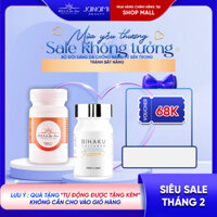 Viên Uống Trắng Da, Tăng Sinh Collagen Da Căng Bóng Bihaku Collagen Premium 30 viên