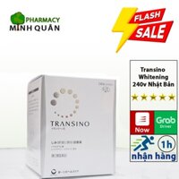 Viên uống trắng da Transino Whitening 240 viên hỗ trợ ngừa nám mặt cấp tốc toàn thân dưỡng trắng da body .