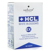 VIÊN UỐNG TRẮNG DA TRỊ NÁM SAKURA HCL WHITE BLOSSOM