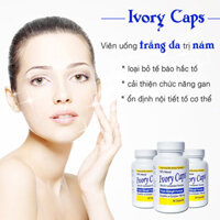 Viên Uống Trắng Da, Trị Nám, Tàn Nhang Ivory Caps Glutathione Complex 1500mg