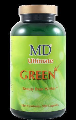 Viên uống trị mụn làm đẹp da giải độc tố MD Ultimate Green