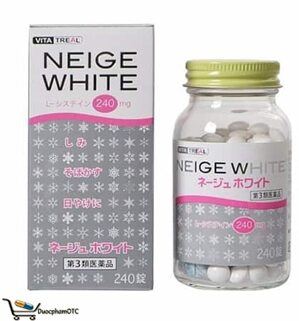 Viên uống trị nám, tàn nhang, đốm nâu Neige White 240 viên