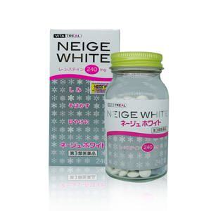 Viên uống trị nám, tàn nhang, đốm nâu Neige White 240 viên