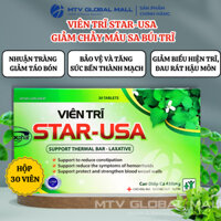 Viên Uống Trĩ Star Usa Dùng Cho Người Trĩ Nội Trĩ Ngoại Giảm Nhanh Các Triệu Chứng Của Trĩ Hộp 30