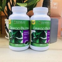 Viên uống Trunature Ginkgo Biloba 120mg 340 viên từ trái bạch quả tăng cường sức khỏe trí não