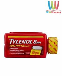 Viên uống Tylenol 8Hr Arthritis Pain 650mg 290 Caplets