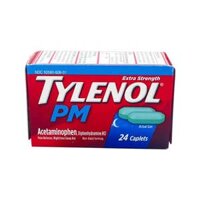 Viên uống Tylenol PM Acetaminophen Extra Strength 500mg 24 Caplets
