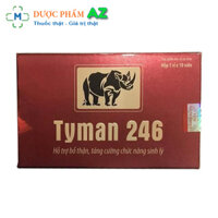Viên uống Tyman 246 – Hộp 10 viên – Bổ thận, tráng dương, tăng cường sinh lý