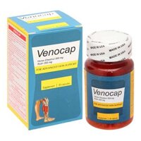 Viên uống Venocap ngăn ngừa suy giảm tĩnh mạch Hộp 30 viên