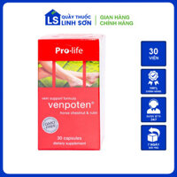 Viên Uống Venpoten Pro-Life Hỗ Trợ Điều Trị Giãn Tĩnh Mạch 30 Viên