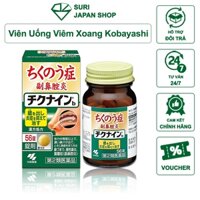 Viên uống viên xoang, Viên Uống Hỗ Trợ Viêm Xoang Kobayashi Chikunain Nhật Bản, 56 viên.