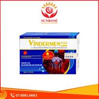 Viên uống Vindermen Plus Vinh Gia hỗ trợ hoạt huyết, tăng cường lưu thông máu não (3 vỉ x 10 viên)