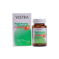 Viên Uống VISTRA Multivitamins & Minerals Plus Amino Acid 30 Viên Bổ Sung Vitamin, Khoáng Chất Và Acid Amin Thiết Yếu