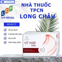 Viên uống Vit Hair Men Galien hỗ trợ chăm sóc tóc dành cho nam giới (4 vỉ x 15 viên)