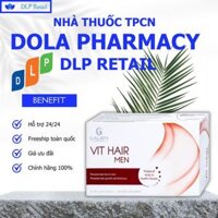 Viên uống Vit Hair Men Galien hỗ trợ chăm sóc tóc khỏe mạnh dành cho nam giới (4 vỉ x 15 viên)