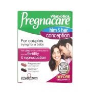 Viên uống Vitabiotics Pregnacare Him & Her Conception 60 viên
