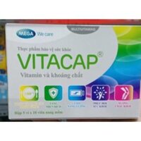 Viên uống VITACAP hộp 50 giúp bổ sung vitamin và khoáng chất cho cơ thể